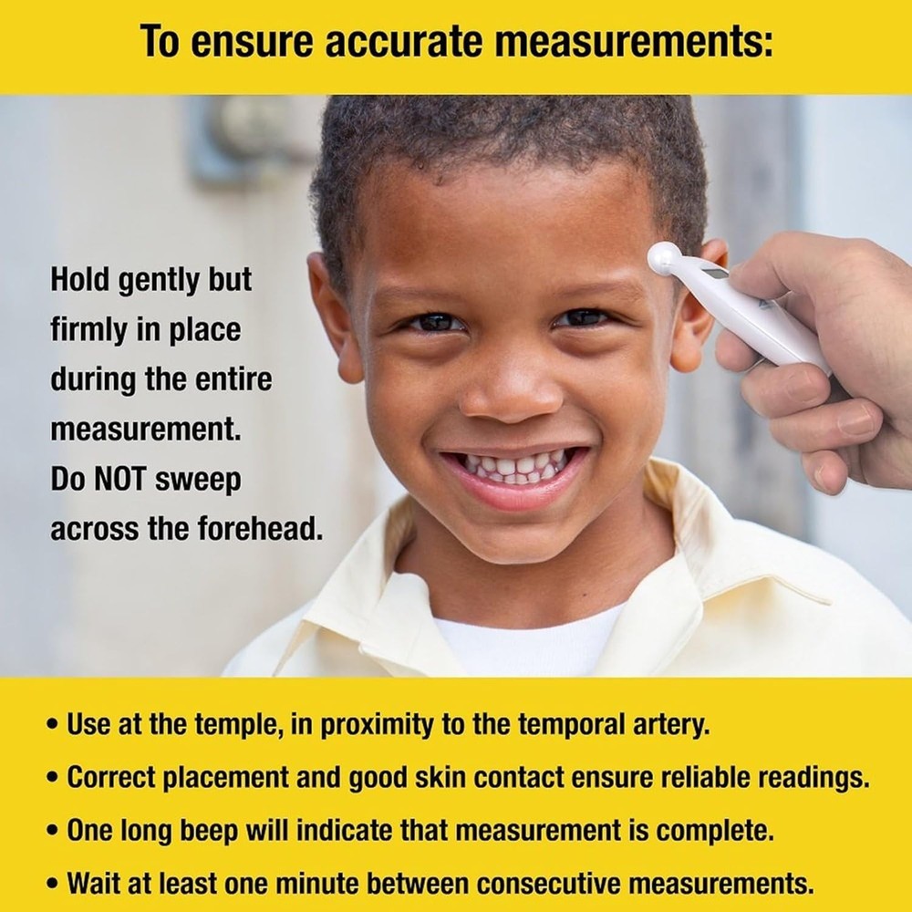 Adtemp Child-Friendly Digital Thermometer - Battery Operated, Quick Response