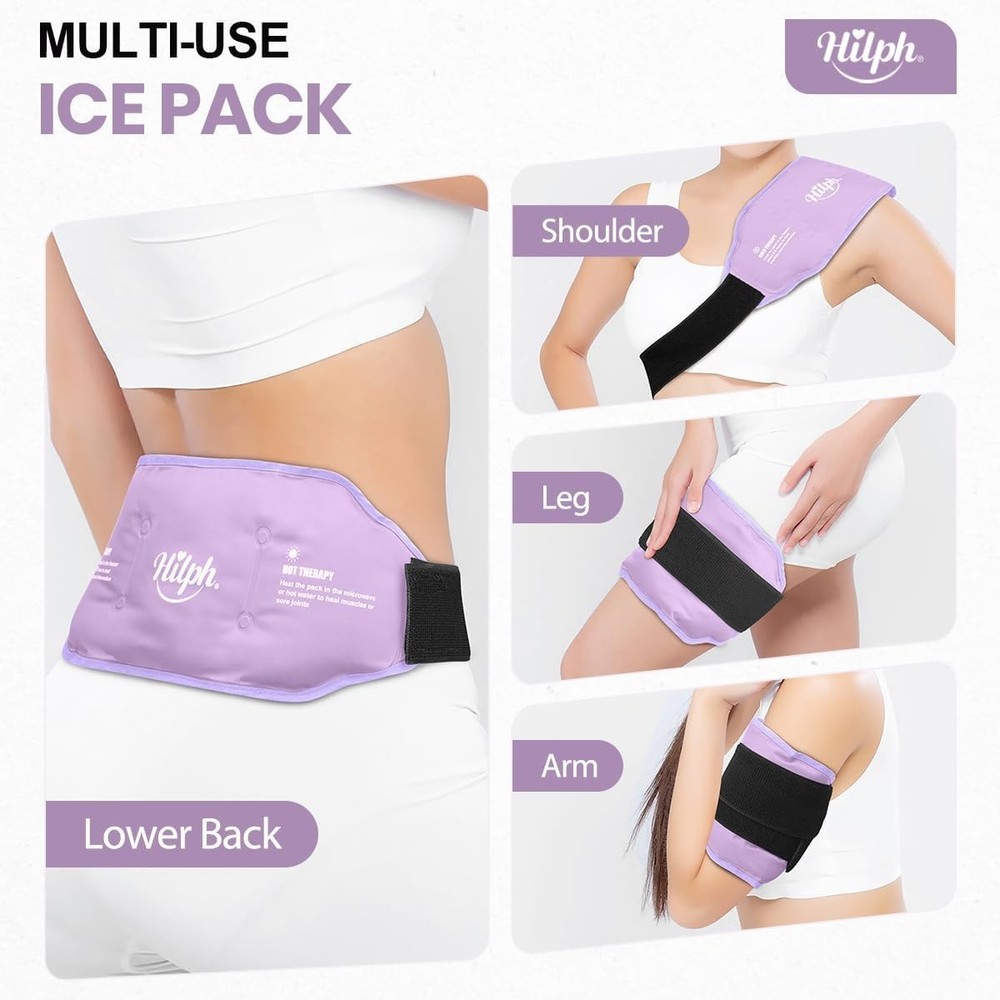Back Pain Cold Reusable Ice Pack Belt Therapy for Lower Lumbar Sciatic Nerve