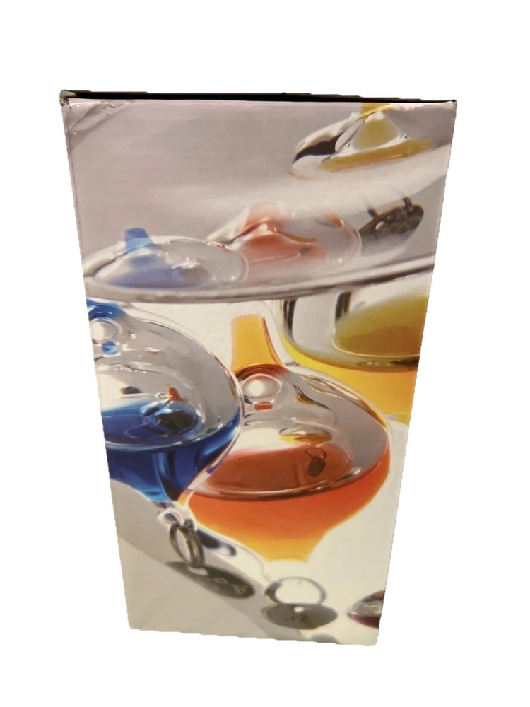 Three Hands Galileo Light Bulb Shape Thermometer New In Box!