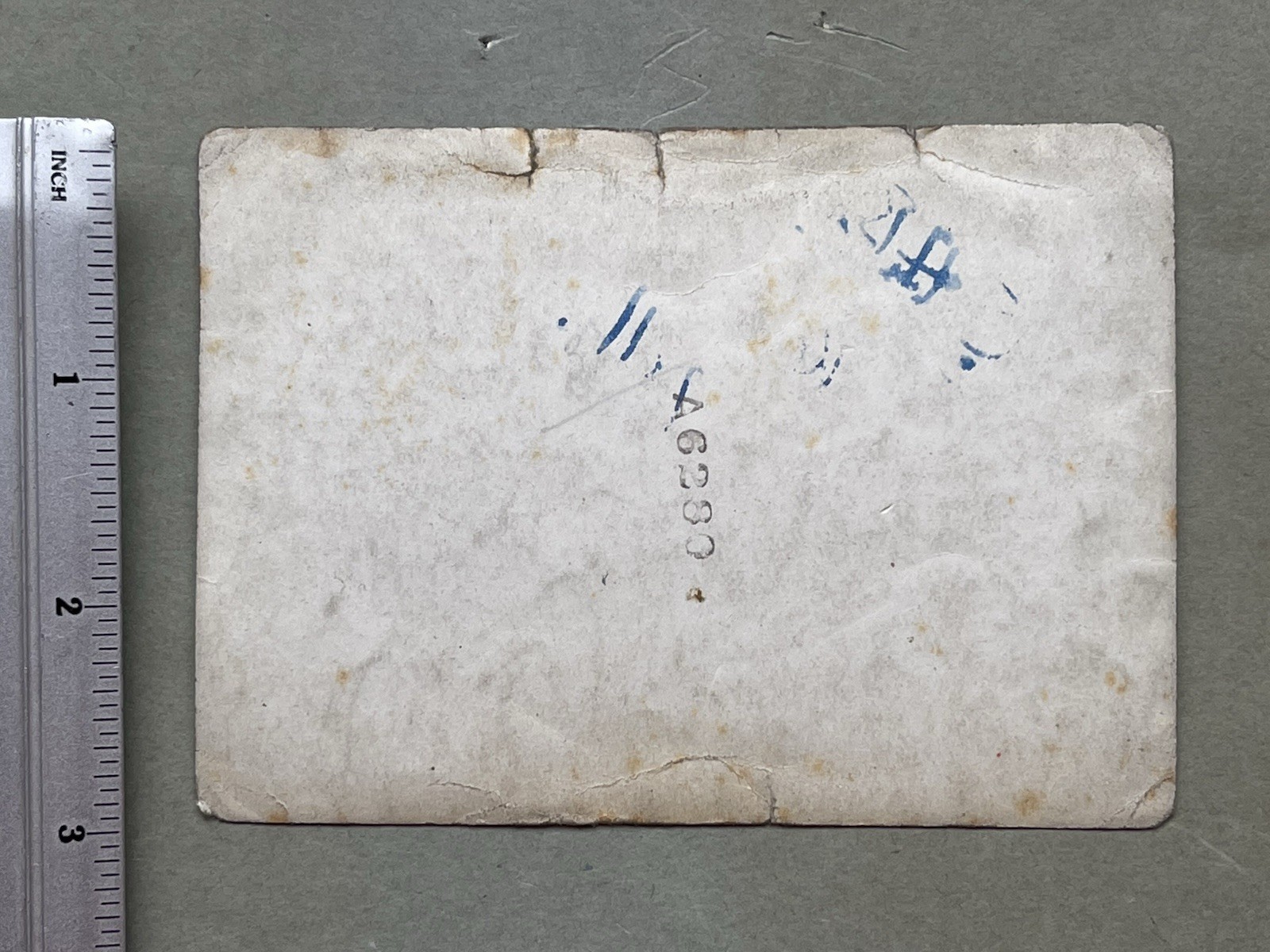 Original WW1 Named British Army Officer Photograph Interesting Annotation