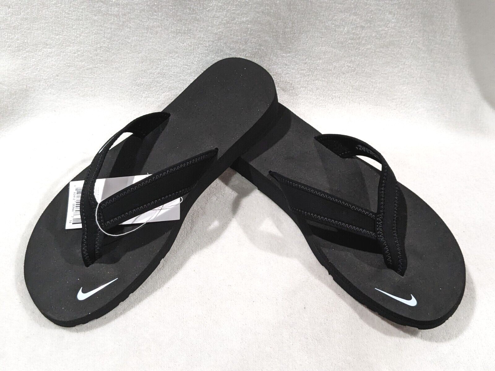 Nike Celso Girl Black/White Women's Thong Sandals-Sz 6/7/8/9/10/11 NB 314870-011