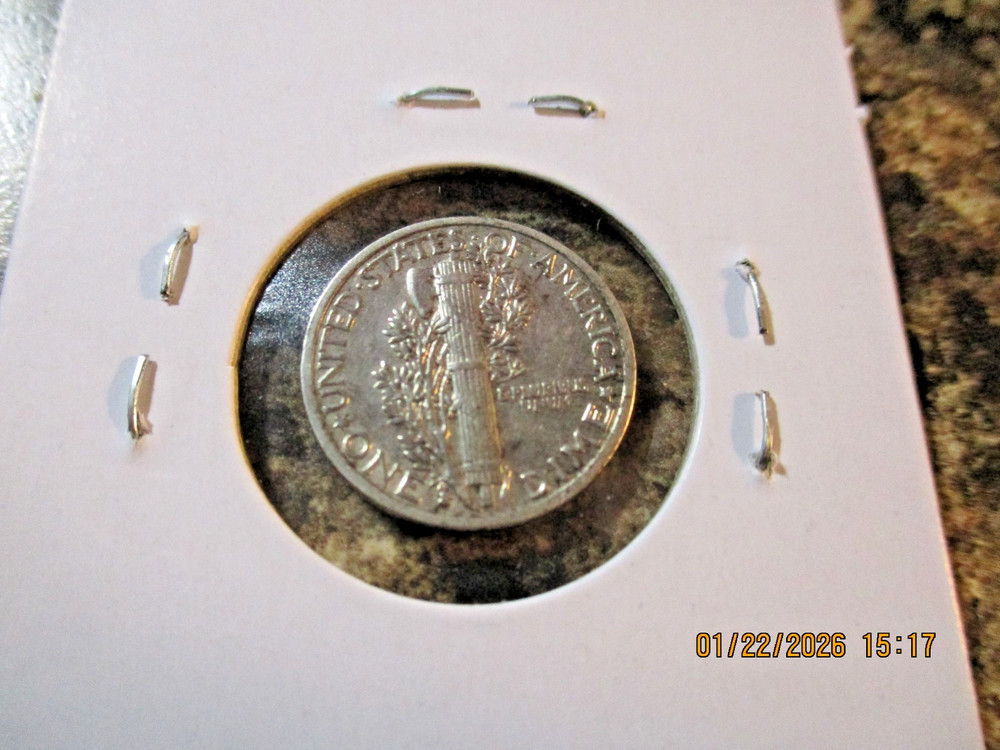 1931-S MERCURY SILVER DIME XF NN
