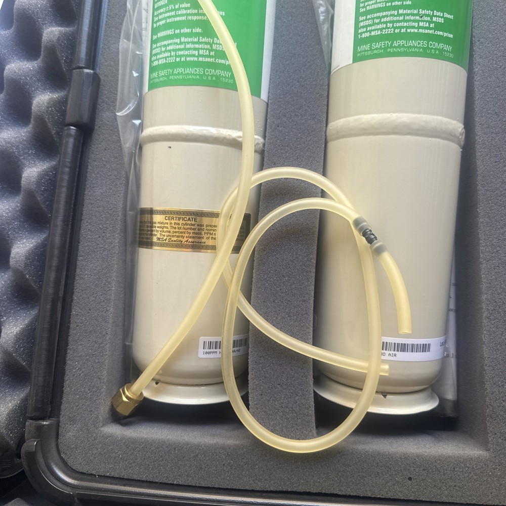 MSA refrigerant and flane calibraton kit