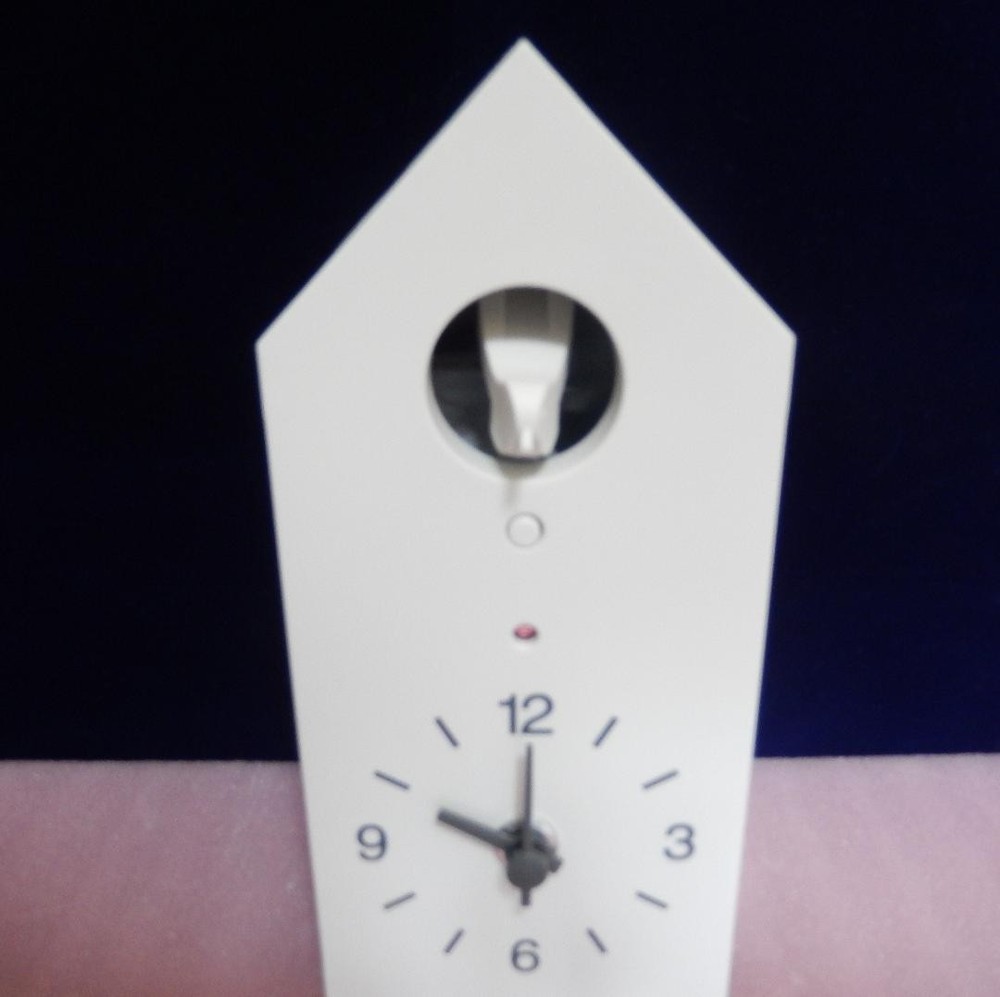 MUJI Cuckoo Clock Small White-19