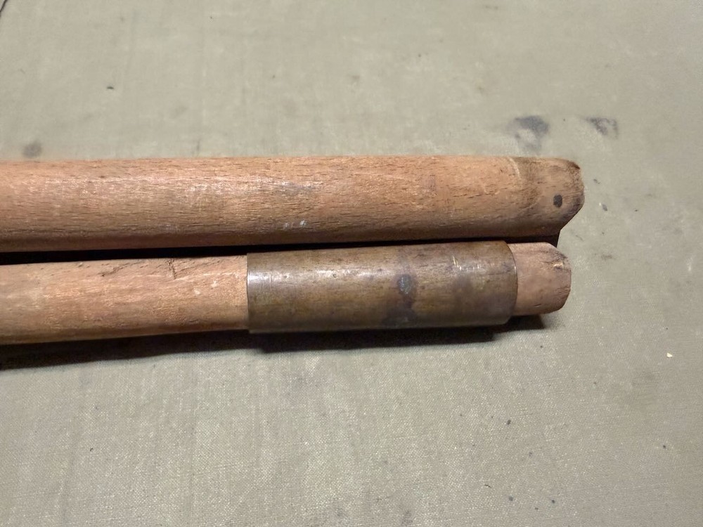 ORIGINAL WWI WWII US ARMY M1910 TENT SHELTER 3 PIECE TENT POLE SET-