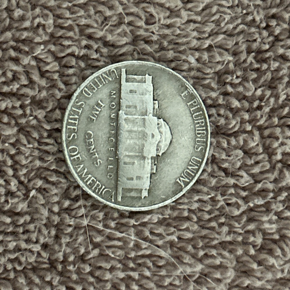 1948 Jefferson nickel no mint mark
