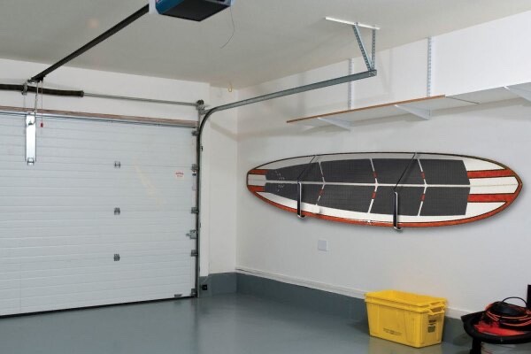SurfStow SUPRAX Wall Mount Brackets for Rail Mount Single PaddleBoard Systems