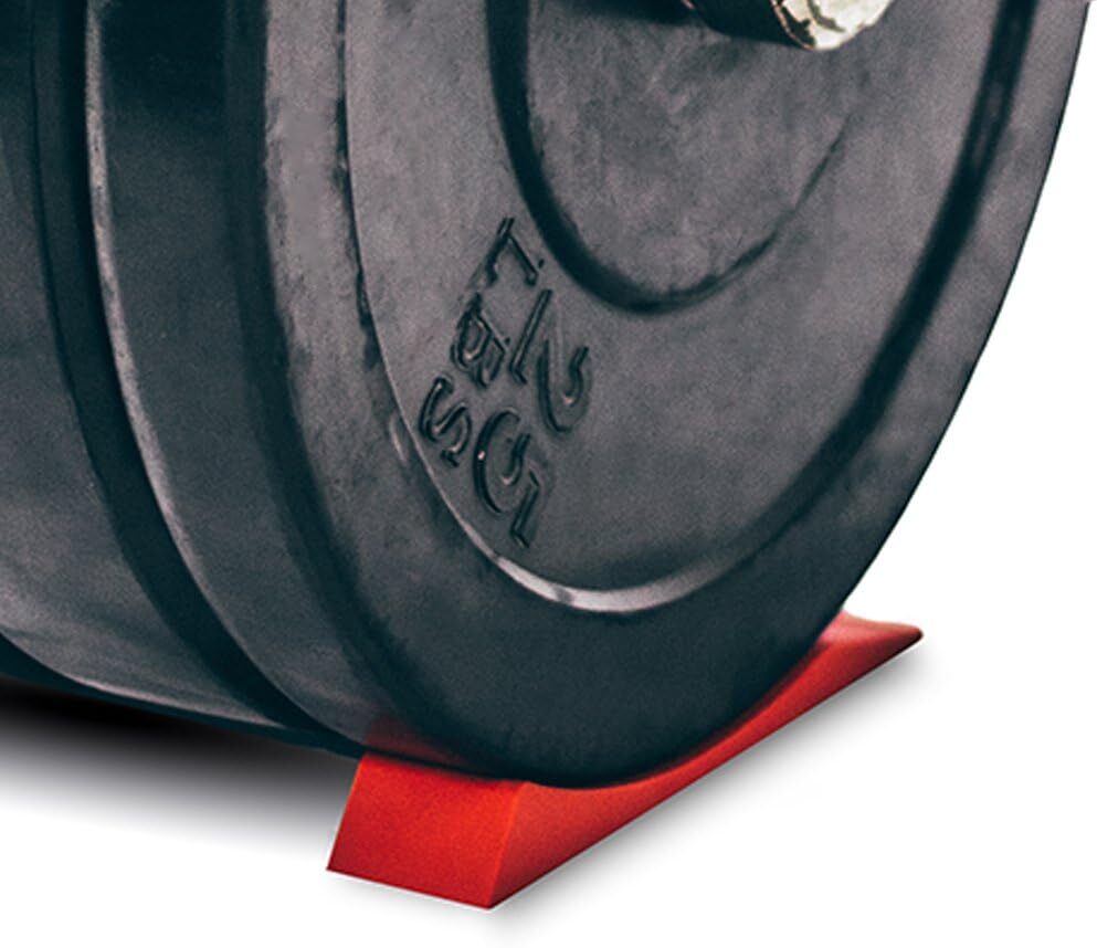 Iron Wedge (1 Pair) - Deadlift Bar Jack Alternative for Efficiently Load and...