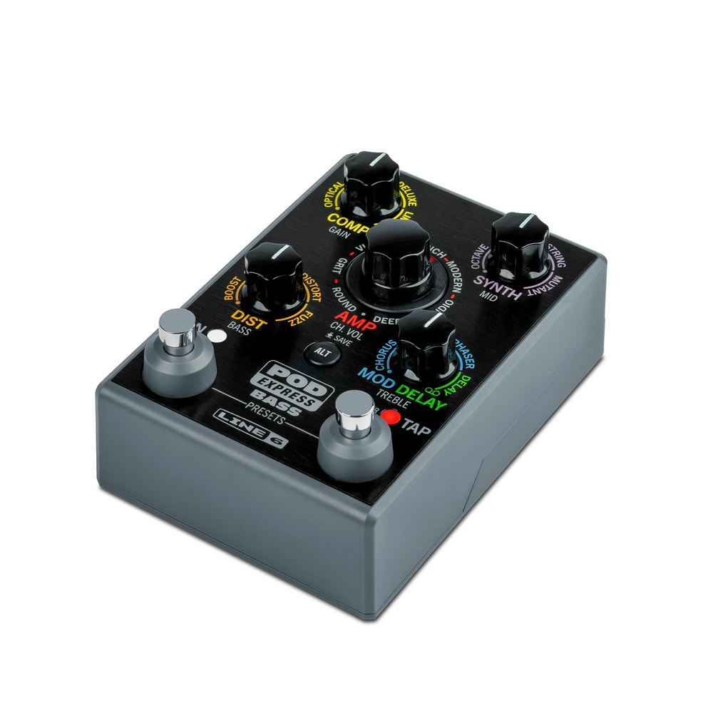 Line 6 POD Express Bass Portable Amp & Effects Processor Pedal