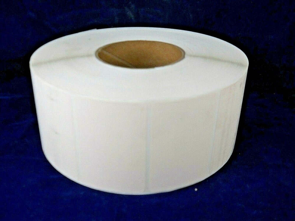 RECTANGULAR THERMAL LABELS ROLLS,3" X 2", 2455855-100, 3000 PER ROLL
