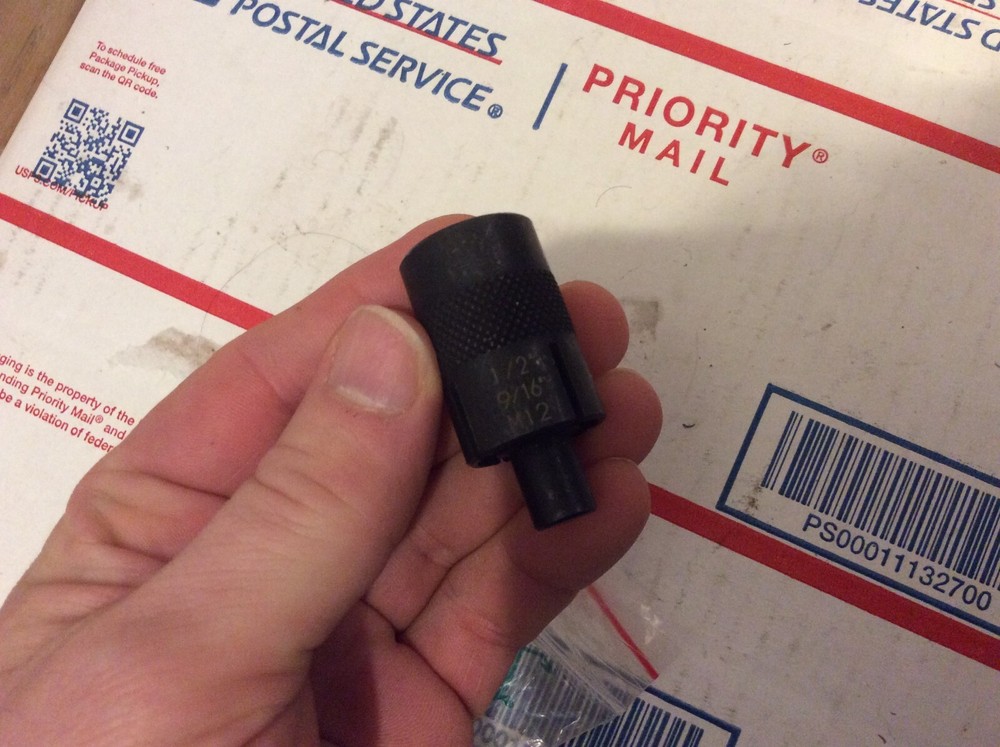 3600-500T Key-Locking Insert Install Tool, 1/2" , 9/16" M12