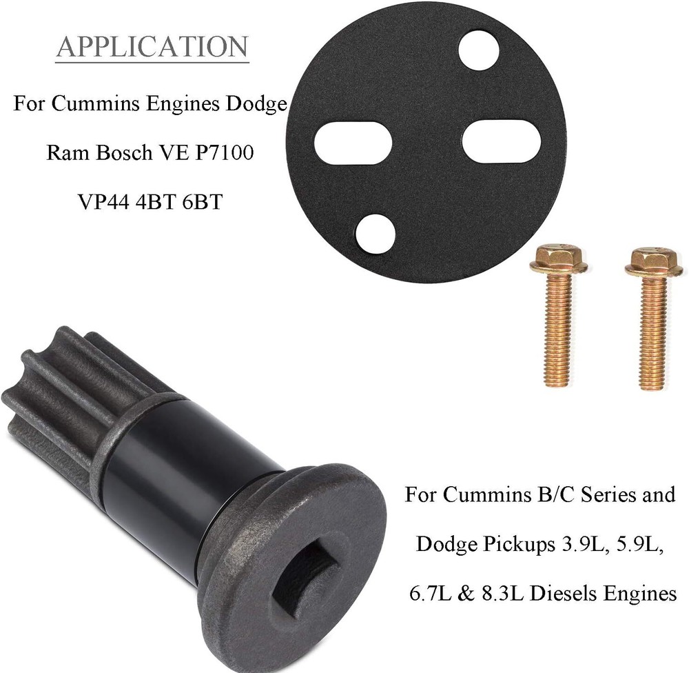 Injection Pump Gear Puller & Engine Barring Tool Set for Cummins Engine VE P7100