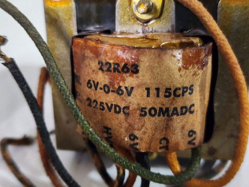 Vintage Halldorson 22R63 Vibrator Transformer