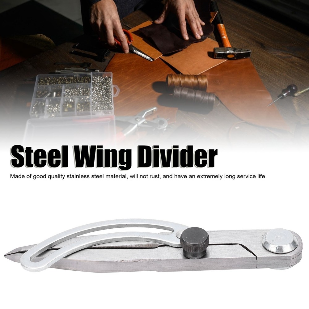 Adjustable Steel Wing Divider For Marking Tools