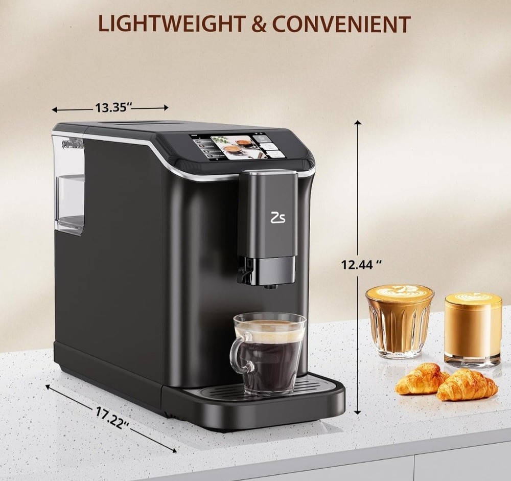 ZSTAR automatic espresso machine, 20 bar, automatic cappuccino maker for making