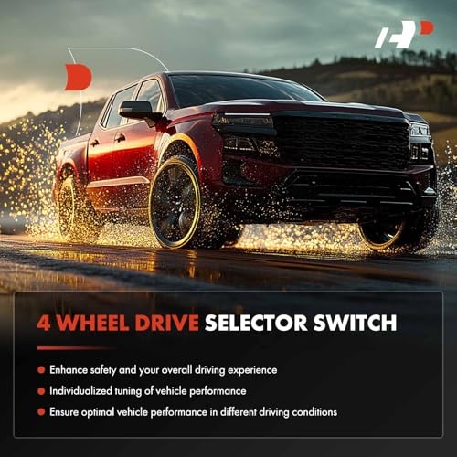 4x4 4WD Switch Transfer Case Selector Switch Fit for 2007 Chevy Silverado