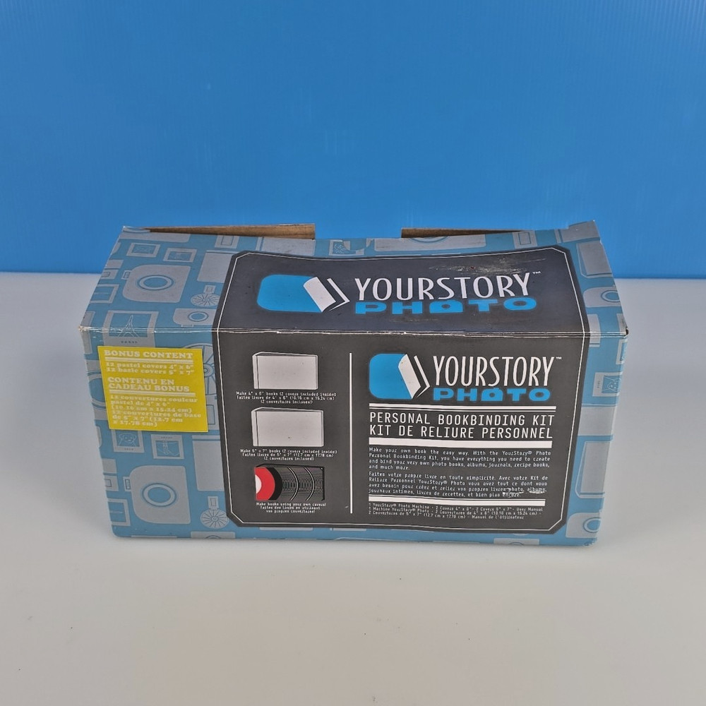 YourStory Photo Personal Bookbinding Kit Scrapbook Binding Machine (Never used)