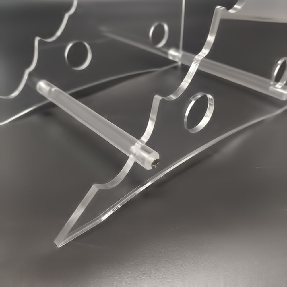 Acrylic Knife Display Stand / Plexiglass Knife Display Holder Frame Tool
