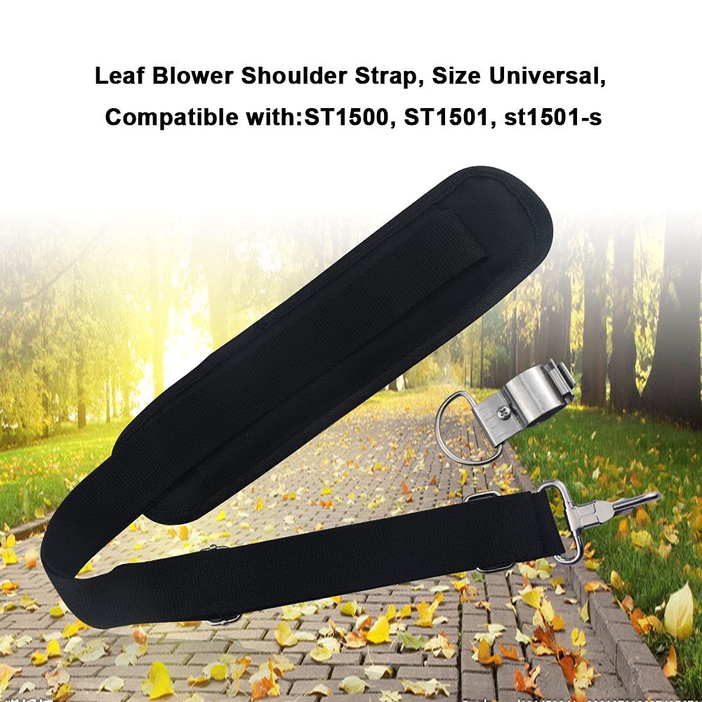 String Trimmer Shoulder Strap AP1500 for EGO 56V Trimmer/Leaf Black