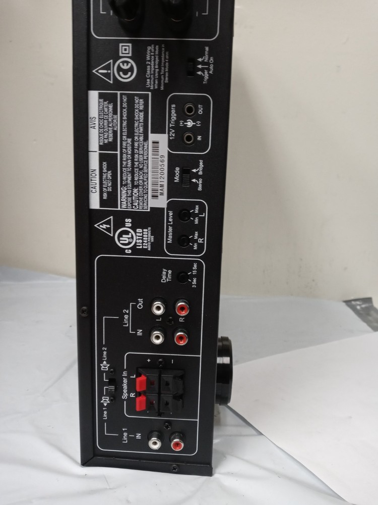 OSD Audio Stereo amplifier: AMP200 200w Class D Stereo/Mono Amplifier