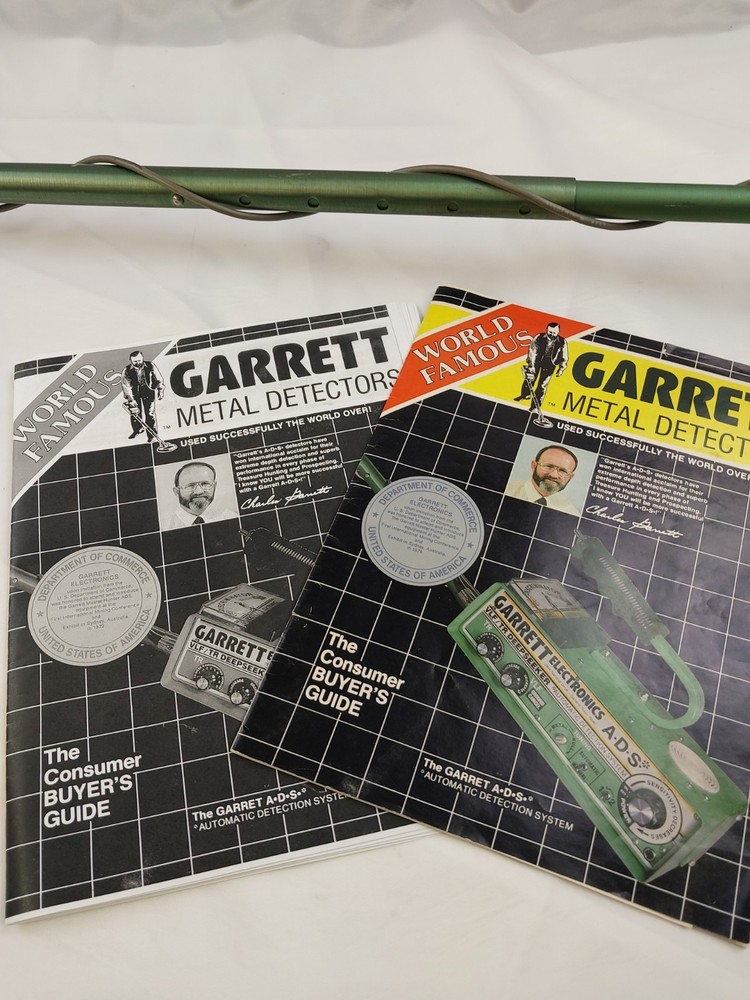 Garrett ADS VLF/TR "Groundhog" Metal Detector Working