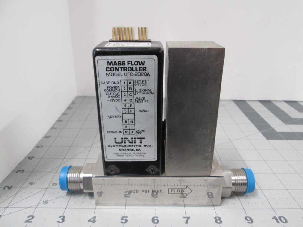 Unit, UFC-2020A, Ar, 30 SLM, Mass Flow Controller, Used