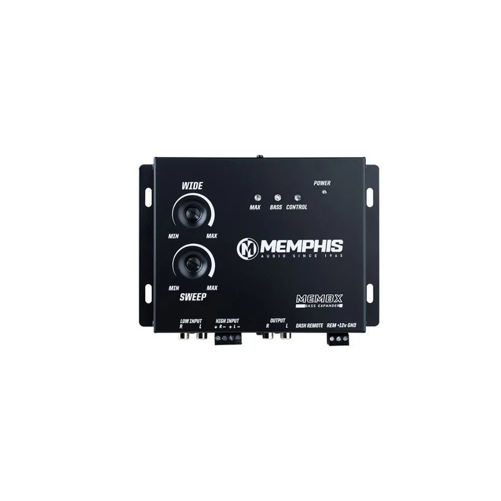 Memphis Audio MEMBX Digital Bass Expander / Restoration Processor w/ Remote Knob