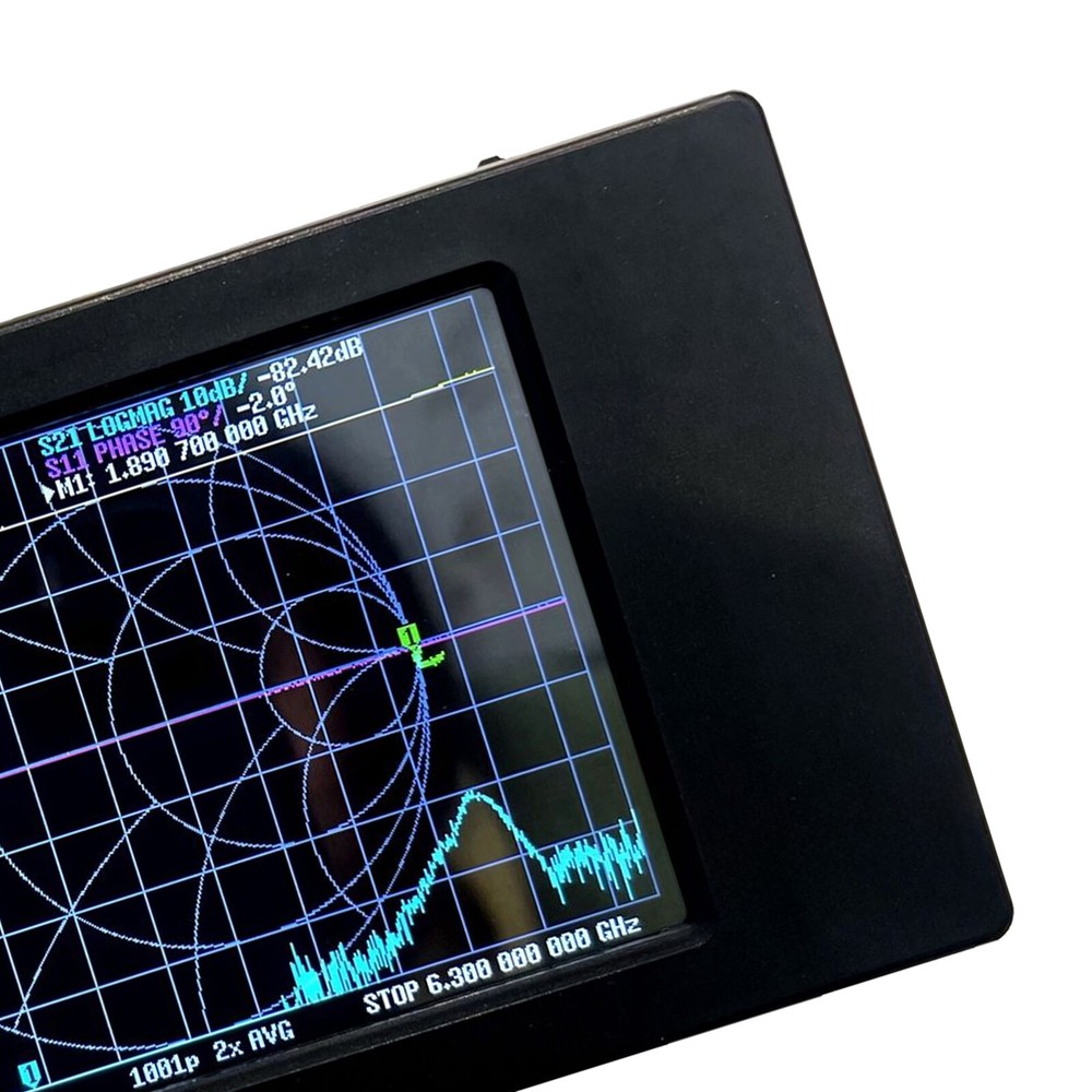 4" LiteVNA-64 VNA 50KHz-6.3GHz Analyzer Vector Network Analyzer Antenna Analyzer