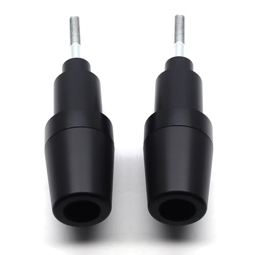 Motorcycle Frame Sliders, Falling Crash Protector Guards No Cut Kits Black