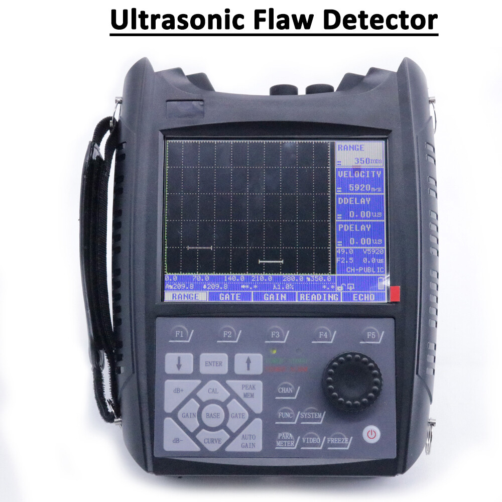 Digital Ultrasonic Flaw Detector Flaw Detection NDT Tools Testing Scope 0～9999mm