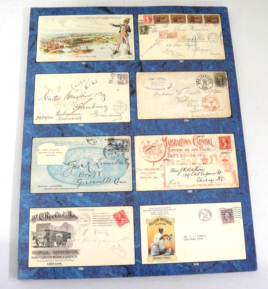 Ron Leith Philatelic Auctions 2010 Catalog Canada Stamps US Postcards Covers