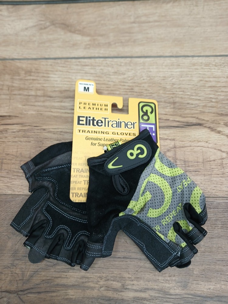 Womens Exercise Gloves Size Medium Go Fit