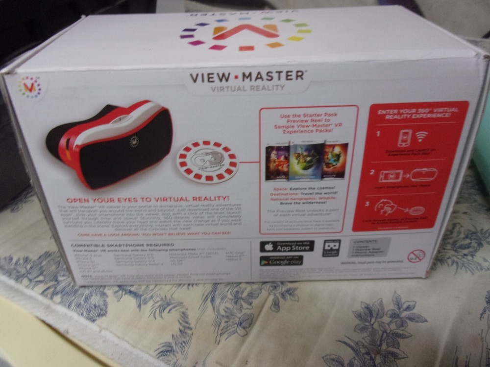 View Master Brand Virtual Reality Starter Pack New in Box