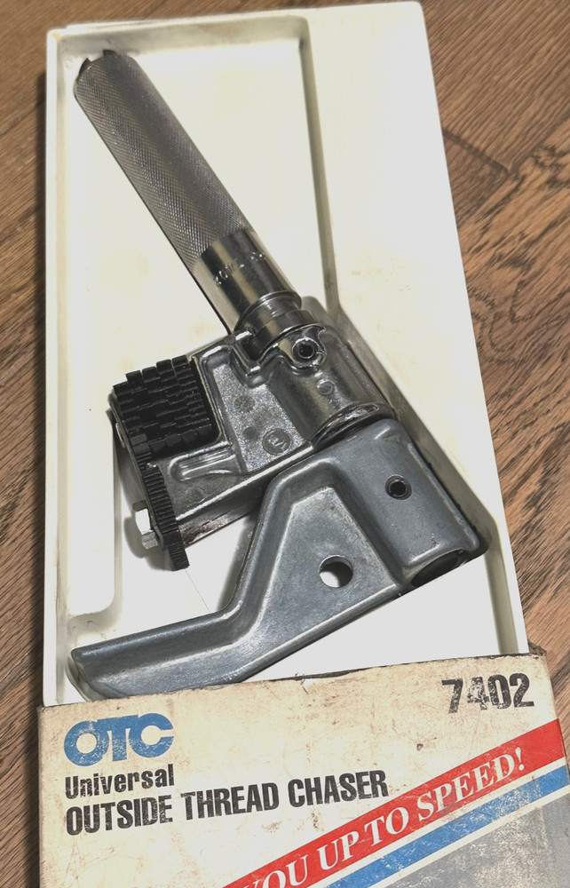 🇺🇸 OTC Tools JUMBO Outside Thread CHASER Set Lot Rethreading Repair Universal