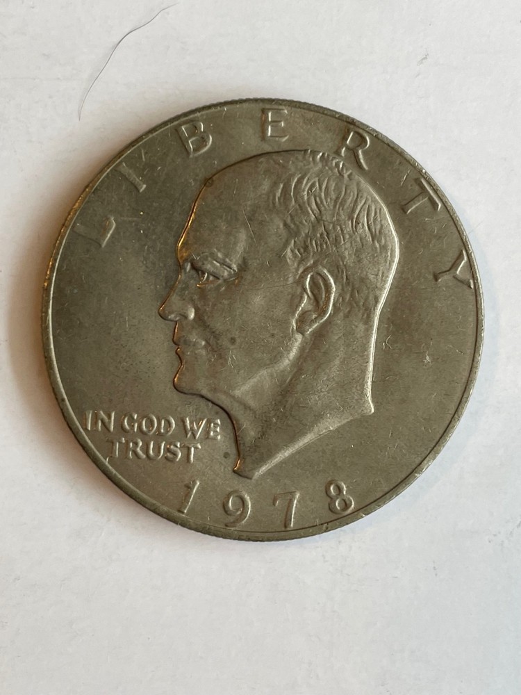 1978 P Eisenhower Ike Dollar-- Nice Mint Luster & Toning-- Great Condition!