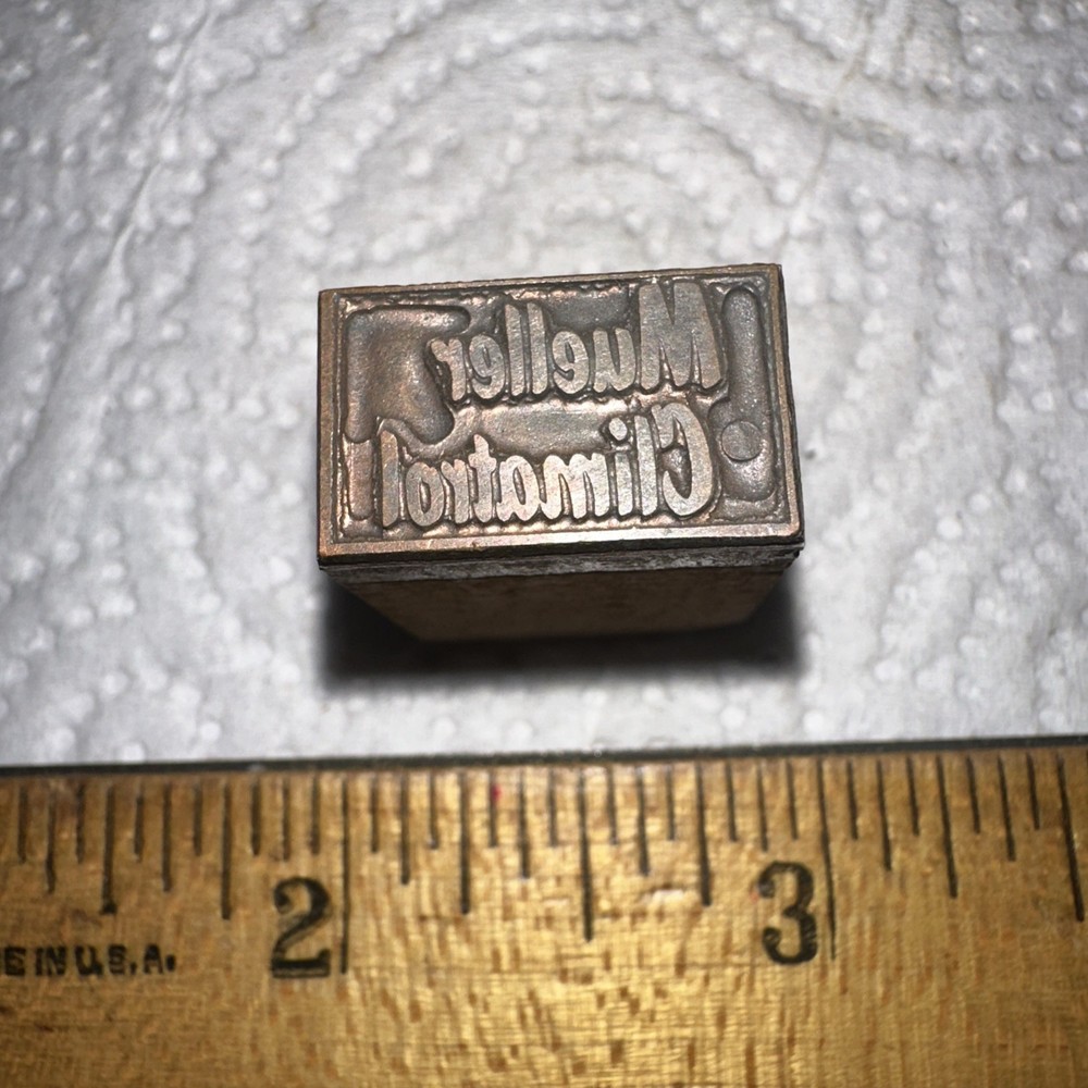 Printing Block ( Mueller Climatrol )