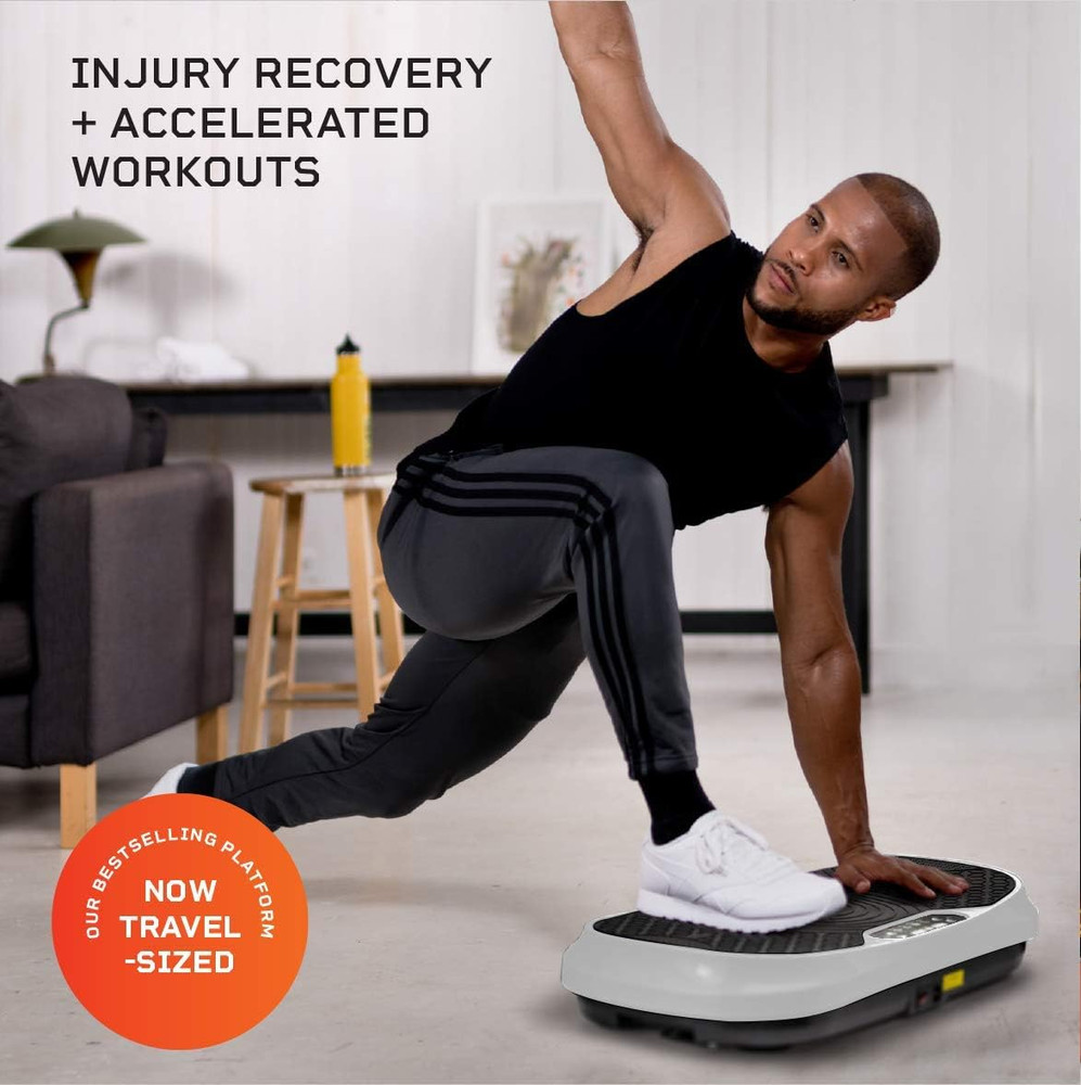 Waver Mini Vibration Plate - Whole Body Vibration Platform Exercise Machine - Ho