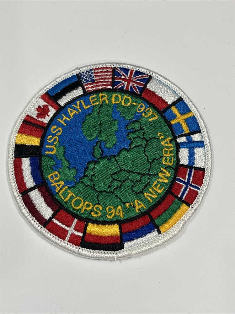 US NAVY USS Hayler DD-997 Baltops 94 Patch