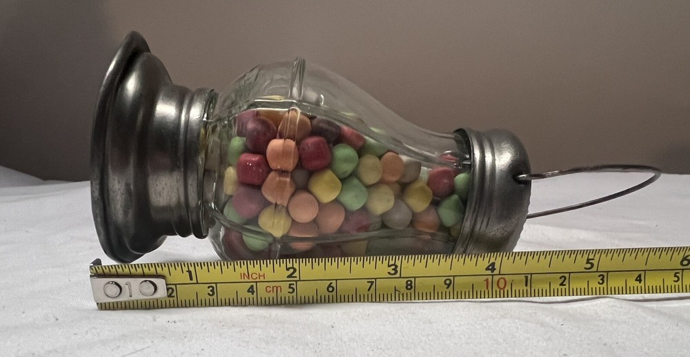 Vtg Railroad Light Candy Holder