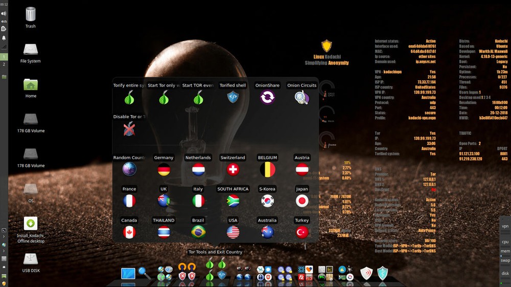 Anonymous Live HACKING USB, Hide Your PC And Leave NO Trace When Done! Dark Web!
