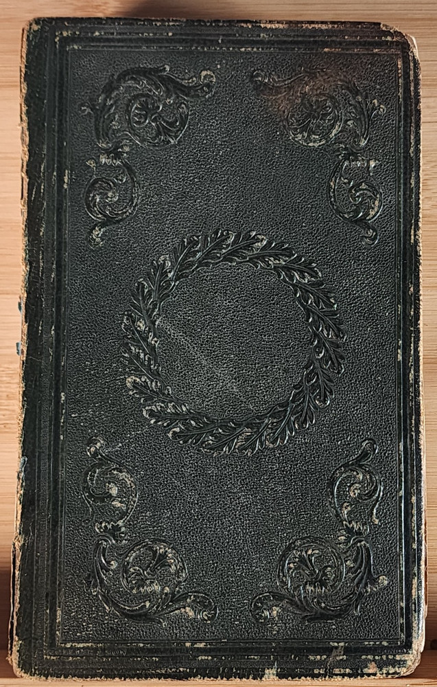 GALIGNANI'S NEW PARIS GUIDE 1844  Damaged Cover / Binding