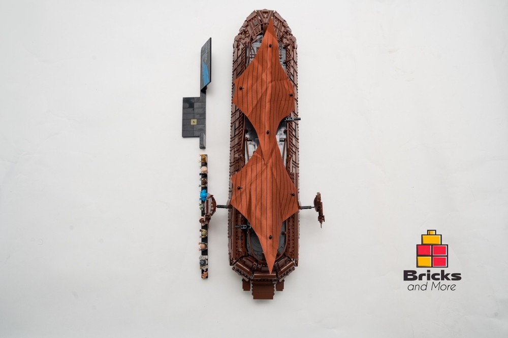 Jabba’s Sail Barge Interlocking Affordable Bricks 3943 Pieces MAKE OFFFER!