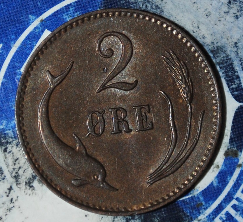 BU Denmark 2 Ore 1874 {{{D232