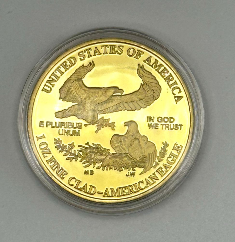 Walking Liberty 1 Oz Fine CLAD American Eagle
