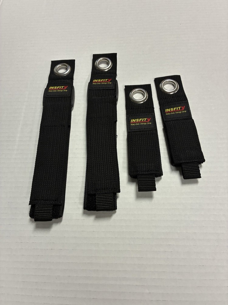 Adjustable Heavy Duty 4 Pack Black