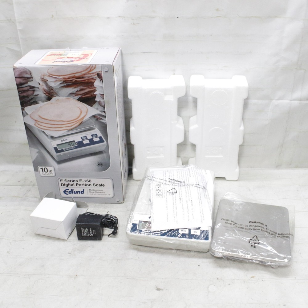 Edlund E-160 Top Loading Counter Model Digital Portion Scale