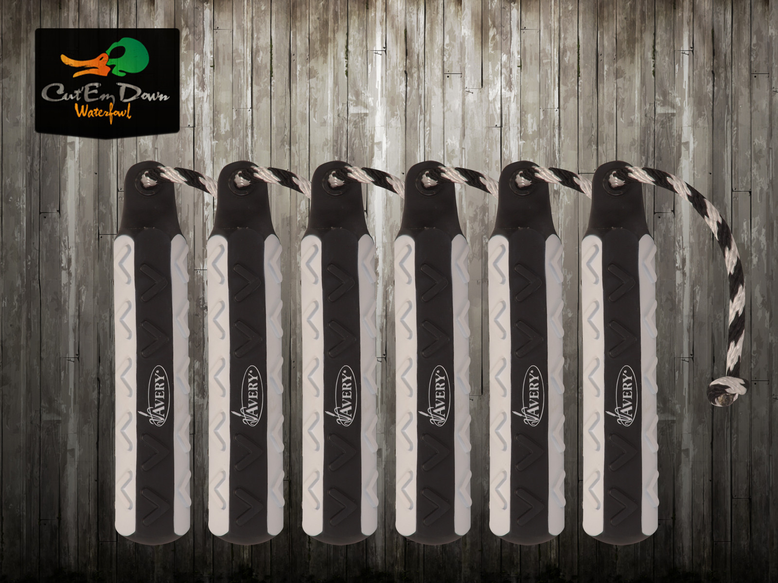 AVERY GREENHEAD GEAR GHG FLASHER HEXA BUMPER 6 PACK DOG TRAINING THROWING DUMMY