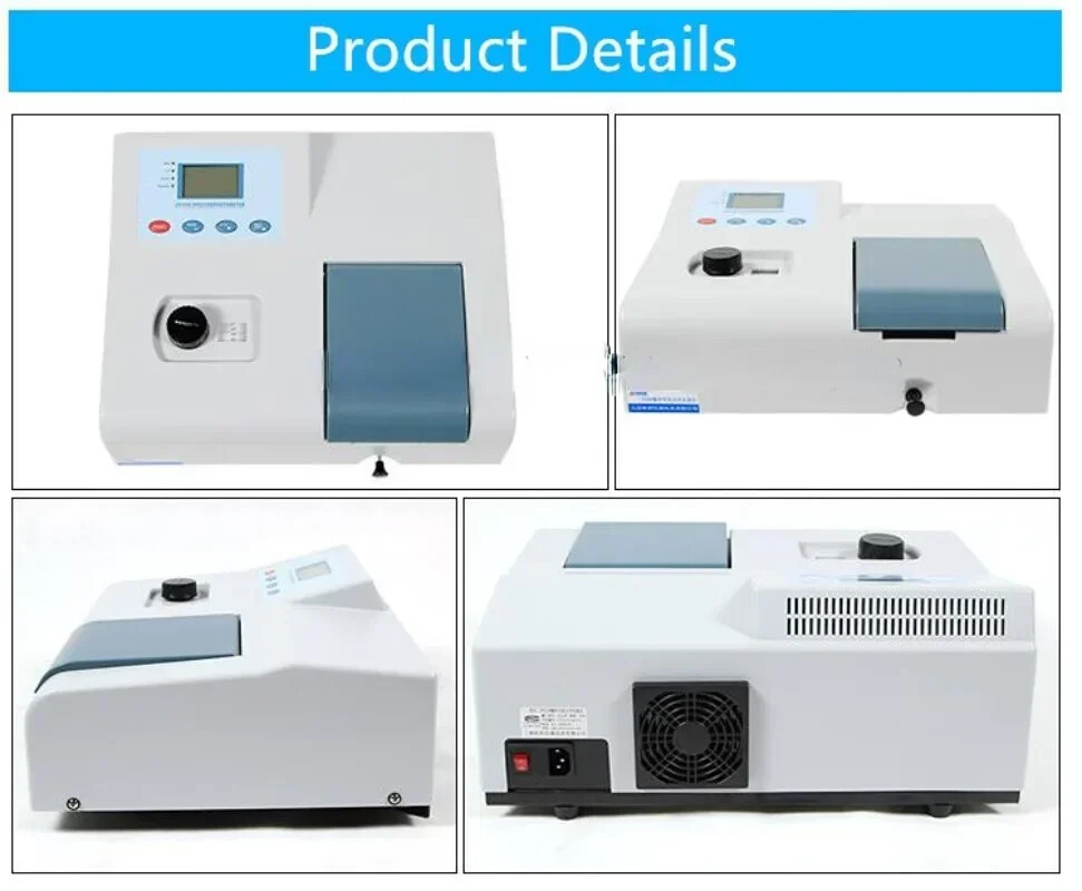UV Vis Spectrophotometer for Basic Transmission Measurement Spectrophotometer