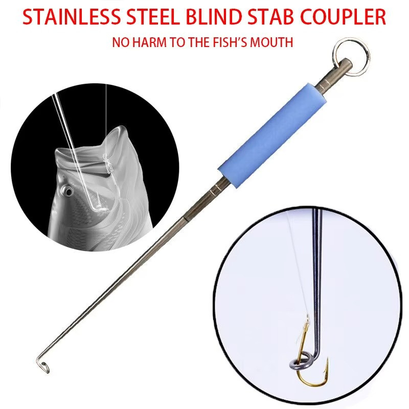 2 PCS Fish Hook Quick Release Device Fishhook Detacher Remover Safety Extractor