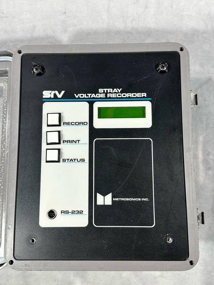 Metrosonics RS-232 Stray Voltage Recorder with Case